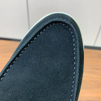 Nouvelles baskets de luxe de haute qualité pour hommes 2026, chaussures décontractées toutes saisons en cuir véritable italien avec fermeture à bouton en caoutchouc
