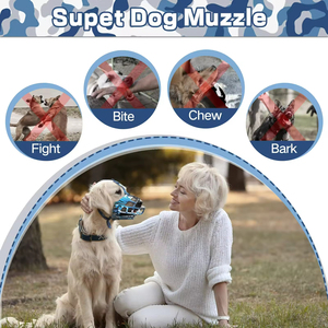 Bozales Tácticos Transpirables para Perros de Fabricantes, Suministros para Mascotas, Bozales Tipo Jaula Incluidos - Product Image 5