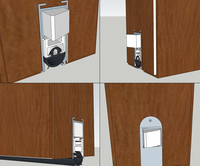 Joint d'étanchéité automatique haut de gamme pour bas de porte, idéal pour hôtels et maisons