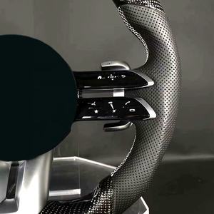 ปลอกหุ้ม<span class=keywords><strong>พวงมาลัย</strong></span>รถยนต์ คาร์บอนไฟเบอร์ เย็บมือ ปลอกหุ้ม<span class=keywords><strong>พวงมาลัย</strong></span>รถยนต์ พร้อมตัว<span class=keywords><strong>ล็อค</strong></span><span class=keywords><strong>พวงมาลัย</strong></span> สำหรับรถยนต์เมอร์เซเดส-เบนซ์ W211 - Product Image 5
