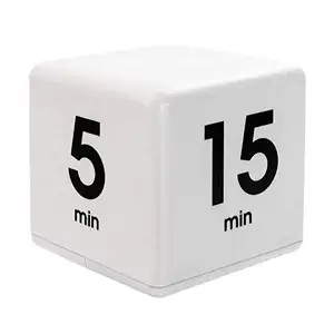 Penjualan Laris Mini Audible Cube Timer Hitung Mundur untuk Anak-anak Buku Manajemen Waktu Membaca Timer Cube Timer