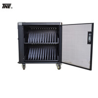 Armoire de recharge intelligente 26 baies pour tablettes et ordinateurs portables, équipement éducatif scolaire avec stockage sécurisé pour ordinateurs portables et autres appareils