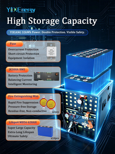 แบตเตอรี่ YIXIANG EU Stock 32kwh 51.2v 16s 3.2V 628AH Lifepo4 พร้อมชุดควบคุม JK 300A V19 BMS และแผ่นทำความร้อน - Product Image 3