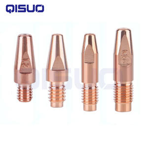 Pointe de contact <span class=keywords><strong>MIG</strong></span>/<span class=keywords><strong>MAG</strong></span> M6x28/M8x32/M8x35/M10x40 CuCrZr 0.8/1.0/1.2/1.4/1.6/1.2al/1.6al pour <span class=keywords><strong>Fronius</strong></span> Al4000/Aw5000 - Product Image 1