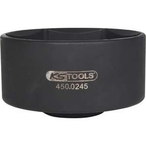 KS TOOLS - 450.0245 Douille pour écrou d'essieu 3/4 ''Volvo 80mm x6 pans-EAN 4042146400555 HEAVY VEHICLES - Product Image 1