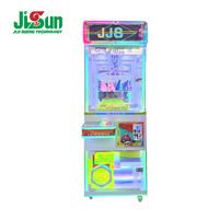 Machine à 20 pinces en métal et plastique à monnayeur avec garantie d'un an, mini grue d'arcade pour enfants, couleurs personnalisables
