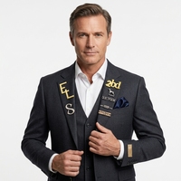 Etiquetas Metálicas de Aleación de Zinc de Lujo al por Mayor para Prendas, Etiquetas Grabadas con Logotipo Personalizado, Placas Doradas, Accesorios de Ropa Personalizados
