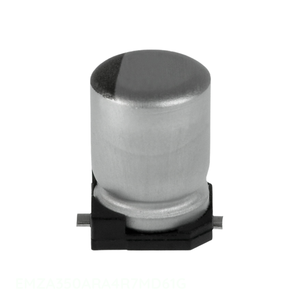 ตัวเก็บประจุ UF 4.7 UF 20% ตัวเก็บประจุ35V SMD 4.7 UF แบบติดพื้นผิว EMZA350ARA4R7MD61G - Product Image 1