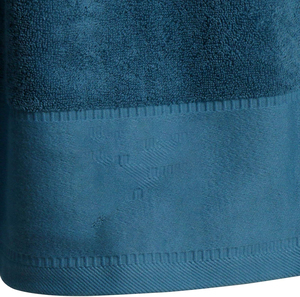 Serviette de bain épaisse de luxe en pur coton avec logo brodé personnalisé pour SPA, massage des pieds, hôtel, salon de manucure et pédicure - Product Image 2