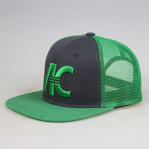 Porte-chapeaux muraux Flat Bill Snapback noir/blanc, casquette de camionneur avec corde - Product Image 1
