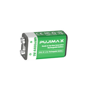 PUJIMAX <span class=keywords><strong>Chargeur</strong></span> <span class=keywords><strong>de</strong></span> batterie intelligent Li-ion <span class=keywords><strong>rechargeable</strong></span> <span class=keywords><strong>9</strong></span> <span class=keywords><strong>volts</strong></span> longue durée 6F22 <span class=keywords><strong>9</strong></span> V pour appareil photo industriel pour appareils ménagers - Product Image 3