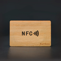 Benutzer definierte NTAG216 für MIFARE S50 RFID Smart Chip NFC-Karte Holz Walnuss Kirsch laser Gedruckt mit 13,56 MHz Frequenz für den Hotel gebrauch