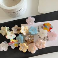 Jepit Rambut Bentuk Bunga Qianjin dengan Hiasan Berlian Imitasi untuk Anak Perempuan, Penggunaan Sehari-hari, Dekorasi Rambut, Menerima Logo Kustom OEM