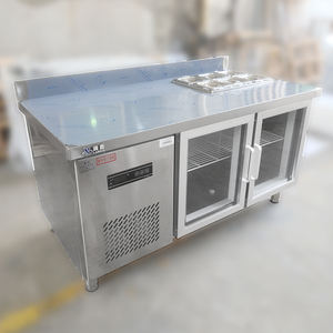 Mostrador de Comida Fría de Acero Inoxidable YM Personalizable, Calefacción Eléctrica, Estructura Desmontable, Fácil Instalación, 500W, Voltaje Universal, Hoteles - Product Image 3