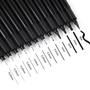 Set seni sketsa anak, pena gambar lembut, pena tinta portabel, sketsa Mini, perlengkapan seni - Product Image 2