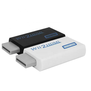 Adaptateur HDTV <span class=keywords><strong>Wii</strong></span> 1080P pour convertisseur Nintendo <span class=keywords><strong>Wii</strong></span> <span class=keywords><strong>U</strong></span>, prend en charge tous les modes d'affichage, prise audio 3,5 mm, matériau ABS - Product Image 1