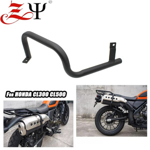 Barre de protection d'échappement en alliage d'aluminium modifiée pour <span class=keywords><strong>Honda</strong></span> <span class=keywords><strong>CL500</strong></span> et CL300, pare-chocs d'échappement, barre anti-brûlure - Product Image 2