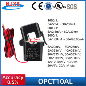 Transformador de corriente de núcleo dividido NJXSE 5A 50A 100A 200A 300A 400A 500A 800A 1000A 2000A 5000A 6000A - Product Image 2