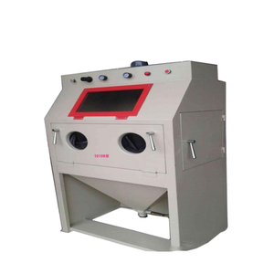 Machine automatique de sablage à roue avec plaque tournante Protection de l'environnement Machine de sablage Peinture de sablage - Product Image 2