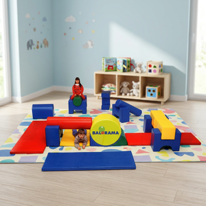 Balorama 18-piece Foam & PP/Non-woven Fabric Blocks Educational Game Softplay Toys for Indoor Playground <b>Model</b> 93624 - Product Image 3