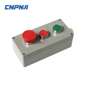 Plastic Button Box 1234 Holes Waterproof And Dustproof 3 Emergency Stop Button Switch Box Open Hole