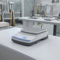 Balance de laboratoire électronique haute précision 0,1g 0,01g SS 304 USB/RS232 Capacité de 500g à 8kg