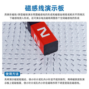 Middle and high school <b>physics</b> electromagnetism magnetic field induction experiment board current magnetic field - Product Image 5