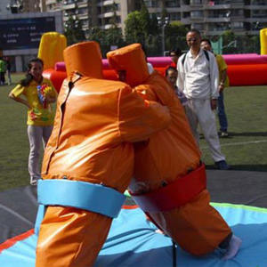 Traje <span class=keywords><strong>de</strong></span> Sumo Inflable para Fiestas, Trajes <span class=keywords><strong>de</strong></span> Lucha <span class=keywords><strong>de</strong></span> Sumo Inflables, Juego Inflable con Diferentes Tamaños - Product Image 2