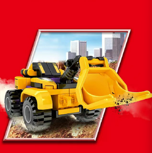 ABS Building Block <span class=keywords><strong>Doomsday</strong></span> Rescue (6-en-1) Défenseur lourd blindé-Jouet de bricolage Transport à l'échelle 1:72 - Product Image 4