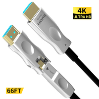 Câble micro hdmi vers hdmi standard (a/m) Câble micro hdmi mâle vers mâle de 10m pour connecter le téléphone au support tv câble fibre hdr dynamique