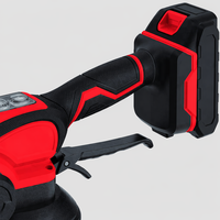 Vibrateur de carrelage sans fil 21V sans balais, machine de nivellement à vitesse de vibration réglable, machine à poser les carreaux avec ventouse