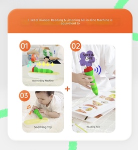 เครื่องอ่านและฟังแบบออลอินวัน ลิตเติ้ล ไอน์สไตน์ พร้อม Wi-Fi รุ่น TY-383  พร้อมปากกาพูดได้ "หนอนน้อยจอมตะกละ" - Product Image 4