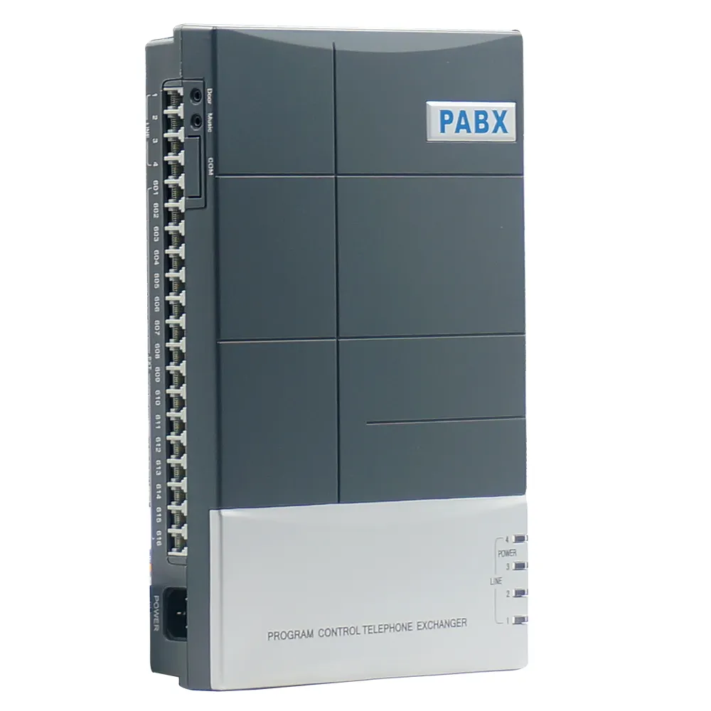 オフィス用PABXのすべての基本機能を備えたExcelltelインターホンPABXPBX電話交換システムCS416
