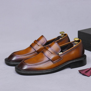Chaussures Oxford pour hommes de haute qualité personnalisées, cuir véritable, respirantes, adaptées aux mariages et aux occasions décontractées. - Product Image 6