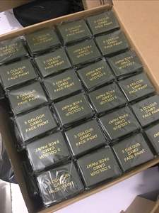 3 colores verde marrón negro camuflaje <span class=keywords><strong>Chocolate</strong></span> <span class=keywords><strong>pintura</strong></span> <span class=keywords><strong>corporal</strong></span> Cosplay maquillaje facial para caza <span class=keywords><strong>de</strong></span> niños - Product Image 6