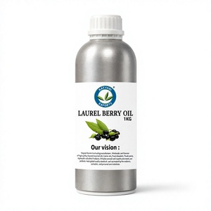 Aceite Portador de Bayas de Laurel (Laurus Nobilis) de 1 KG - Prensado en Frío, 100% Puro y Natural, Formulaciones de Aromaterapia, Proveedor Mayorista - Product Image 1