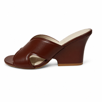 Sandales à talons hauts en cuir véritable pour femmes, style designer, chaussures minimalistes pour femmes