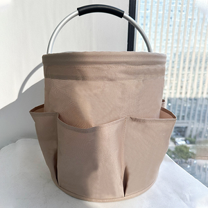 Cesta de Limpieza Oxford con Asa, Organizador con Múltiples Bolsillos, Cubo para Herramientas de Jardín - Product Image 5