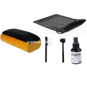 GOKA Factory R11 traje de cuidado de vinilo personalizable 5 en 1 LP cepillo de madera y kit de cuidado de limpieza de discos de vinilo juego de limpieza de discos de vinilo - Product Image 2