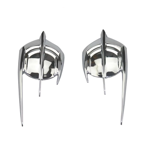 Couvercle décoratif de panneau d'emballage de moto pour HONDA Goldwing <span class=keywords><strong>GL1800</strong></span> <span class=keywords><strong>2012</strong></span> 2013 2014 2015 2016 2017 Plastique ABS Chrome - Product Image 1