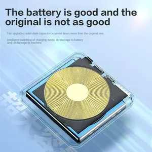 Mini Banco de Energía de 5000 mAh para iPhone, Samsung, <span class=keywords><strong>Xiaomi</strong></span>, Batería <span class=keywords><strong>Externa</strong></span> Portátil, Carga Súper Rápida, Banco de Energía Inalámbrico Magnético - Product Image 5