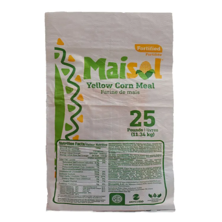 プラスチック産業25kg50kgポリプロピレン織りPPバッグ小麦粉米砂糖バッグ