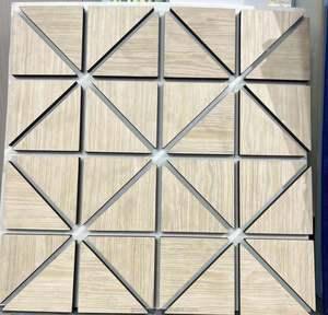 Paneles Acústicos Decorativos Hexagonales 3D <span class=keywords><strong>de</strong></span> Madera Ecológica, Fáciles <span class=keywords><strong>de</strong></span> Instalar, para Oficina y Sala <span class=keywords><strong>de</strong></span> Estar, Fabricante OEM/ODM - Product Image 5