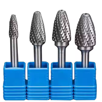 Prix usine personnalisable carbure de tungstène fichier rotatif carbure outil rotatif fraises en carbure à vendre