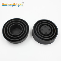 CAR-REFINE Boîtier en caoutchouc à ouverture scellée universelle Housse anti-poussière étanche pour H1 H4 H7 H8 H11 Hb3 Installation de phare LED HID D1s