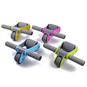 Foldable <strong>Abs</strong> <strong>Workout</strong> Kit with Knee Pad <strong>ab</strong> Wheel <strong>Roller</strong> - Product Image 2