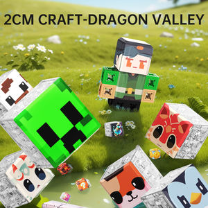 Mainan Edukasi Blok 3D DIY PUNGROW Dragon Valley, Blok Bangunan Plastik ABS, Puzzle Permainan Patch Transparan untuk Anak-Anak dan Dewasa - Product Image 4