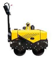 Compacteur d'asphalte vibrant à double tambour de 0,8 tonne, mini-rouleau compresseur portatif, prix usine, à vendre