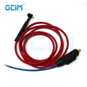 WP17F <span class=keywords><strong>Tig</strong></span> Hàn Gun <span class=keywords><strong>Torch</strong></span> 4M Đỏ Mềm Hose 10-<span class=keywords><strong>25</strong></span> Euro Nối - Product Image 1