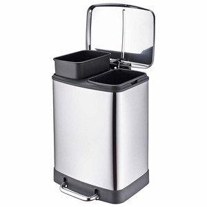 Cubo de basura de habitación de hotel innovador duradero pequeño cubo de basura con Pádel de metal - Product Image 3